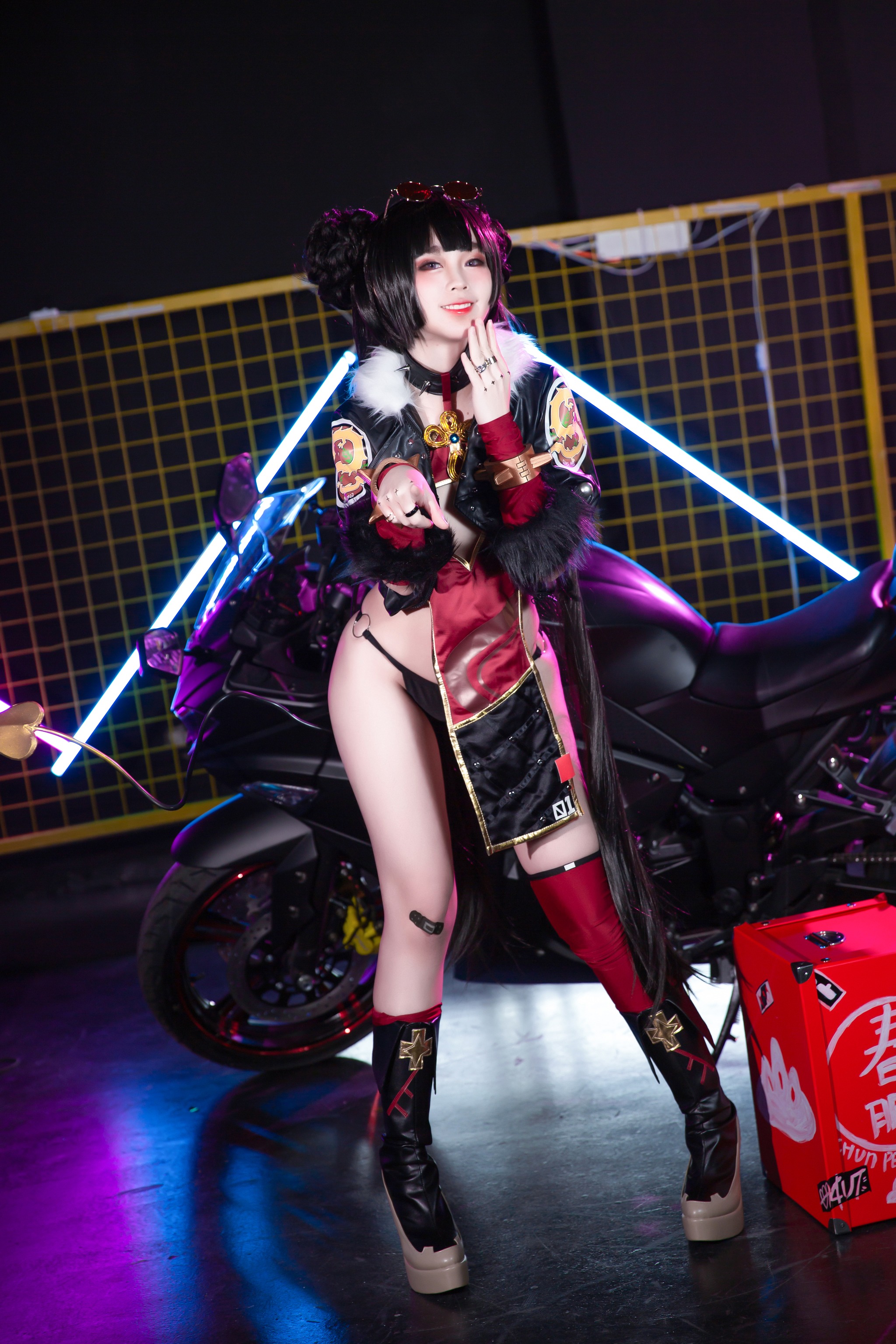 图片[1]-G44不会受伤 – NO.009 春鹏饺子外卖小妹 [24P]-XikXak